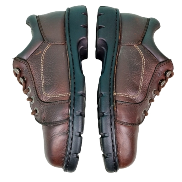 Wolverine steel toe Durashock leather work shoes, women's size 7M, brown - Picture 5 of 8